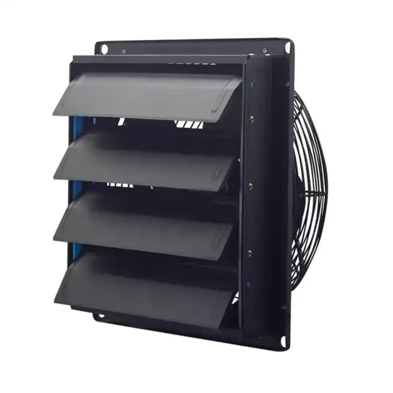 Commercial Kitchen Vent Hood - Louvered Exhaust Fan Range Hood for