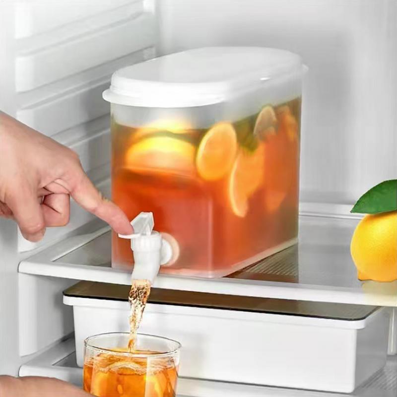 Cold Drink Dispenser - 3.5L Water Kettle With Faucet Beverage