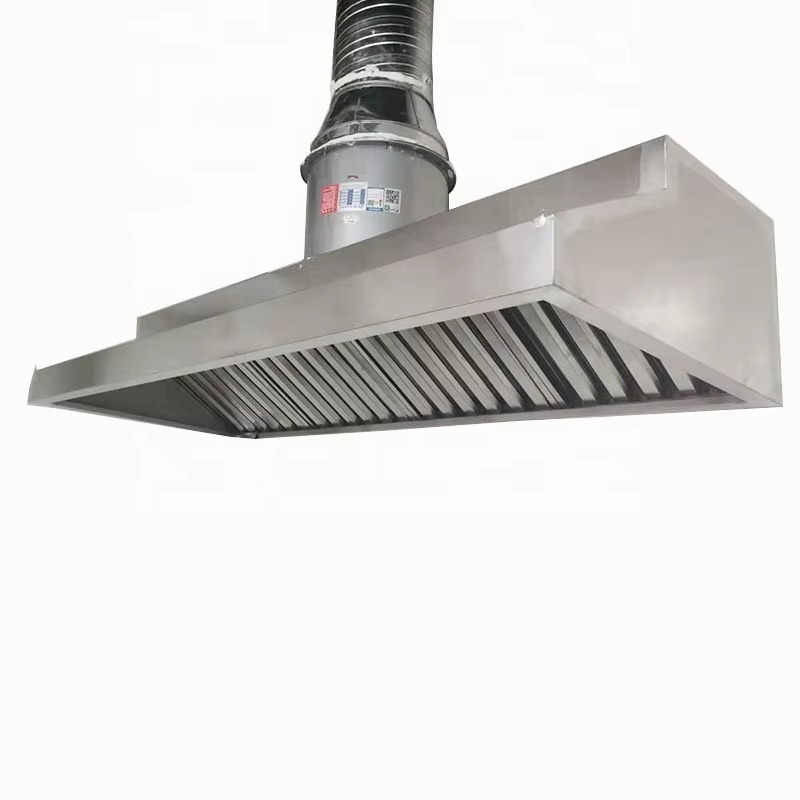 Commercial Kitchen Vent Hood - Commercial Kitchen Equipment Stainless Steel Smoke