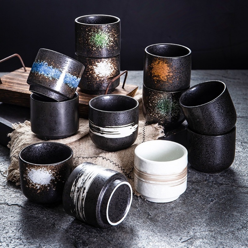Commercial Kitchen Japanese - 200ml Japanese Ceramic Mugs Restaurant Commercial