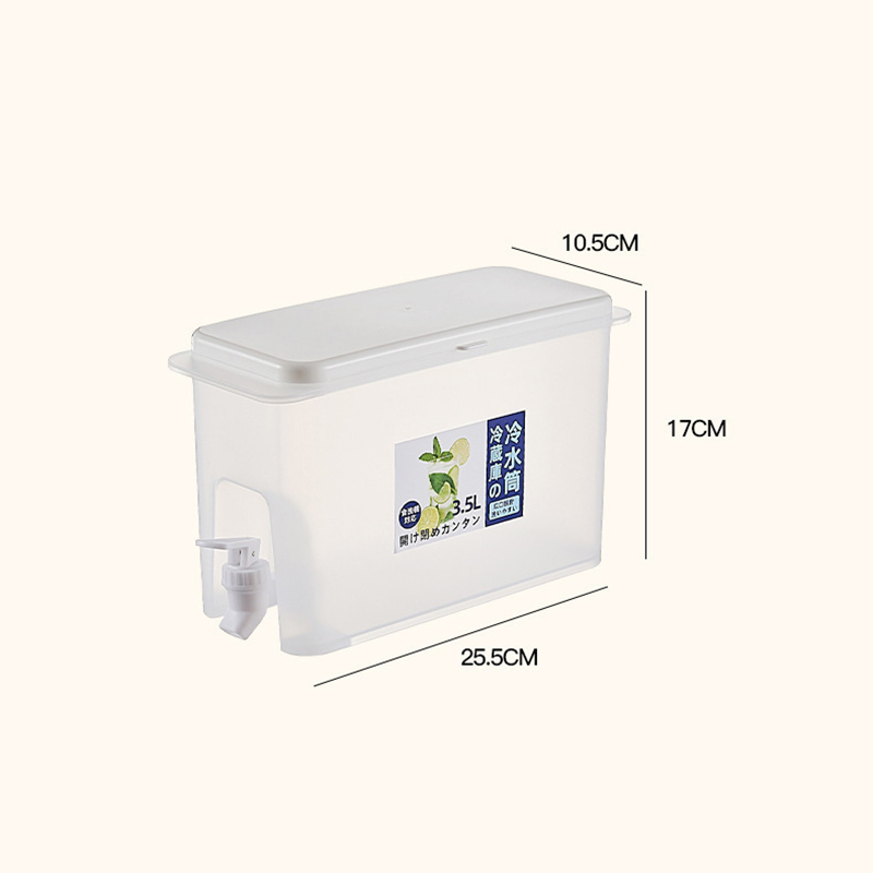 Cold Drink Dispenser - Water Kettle With Faucet Beverage Dispenser