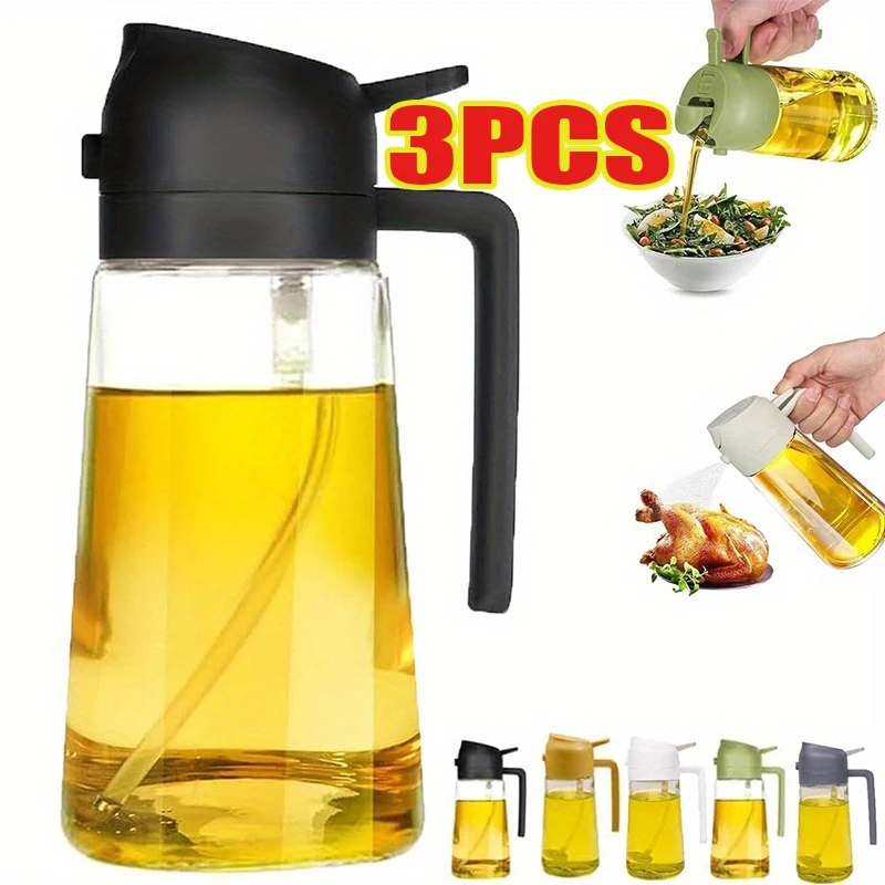 Commercial Kitchen Sprayer - Oil Spray 2-in-1 Plastic Household Kitchen