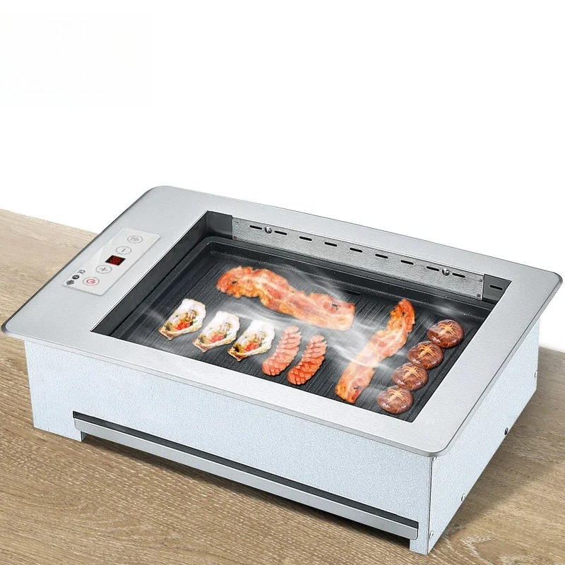 Commercial Kitchen Japanese - Japanese Korean smokeless barbecue grill kitchen