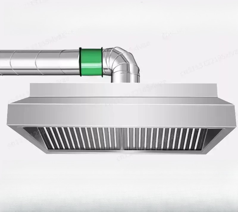 Commercial Kitchen Hoods - Thickened Stainless Steel Fume Hood, Powerful