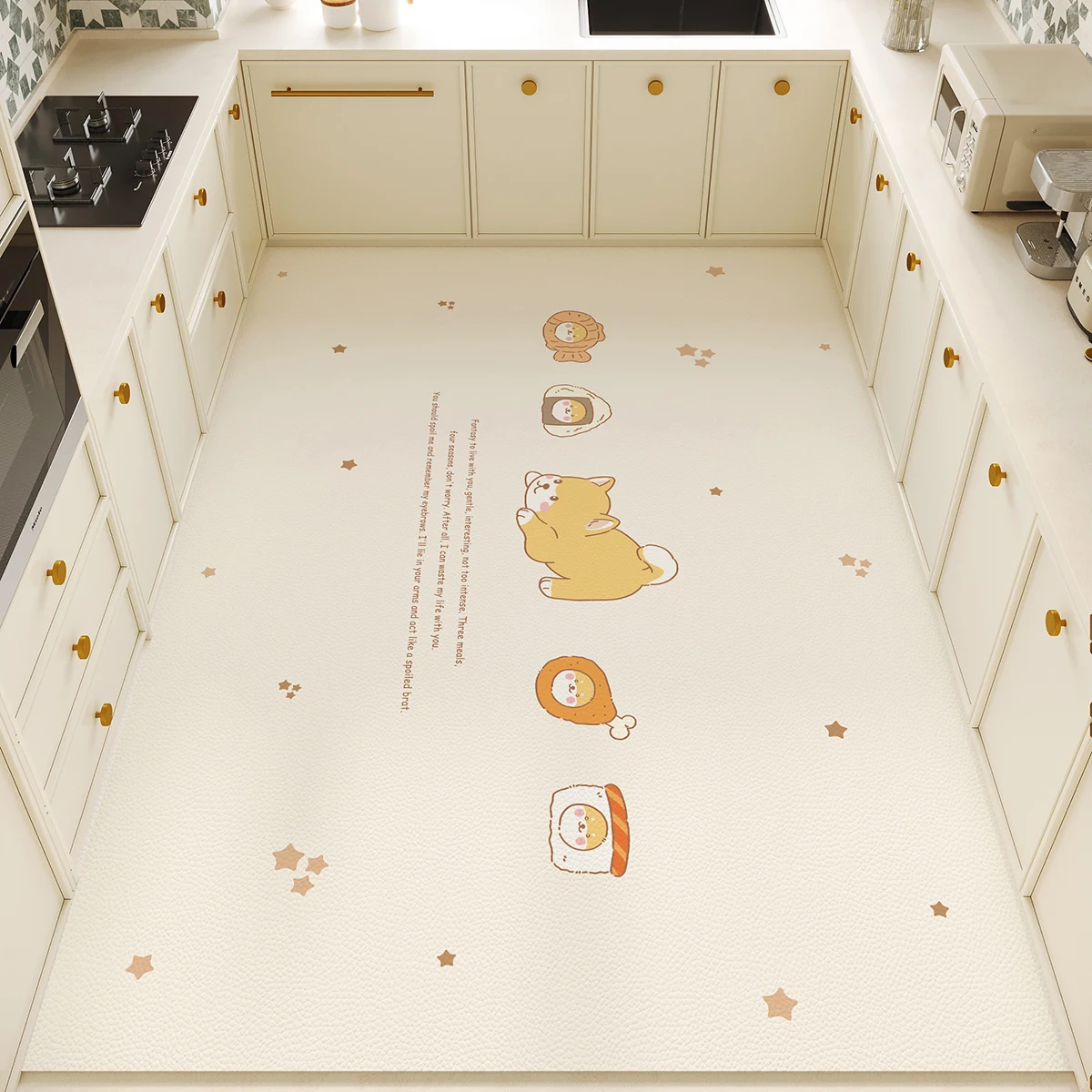 Commercial Kitchen Vinyl Flooring - PVC Kitchen Carpet Waterproof Non-slip Floor