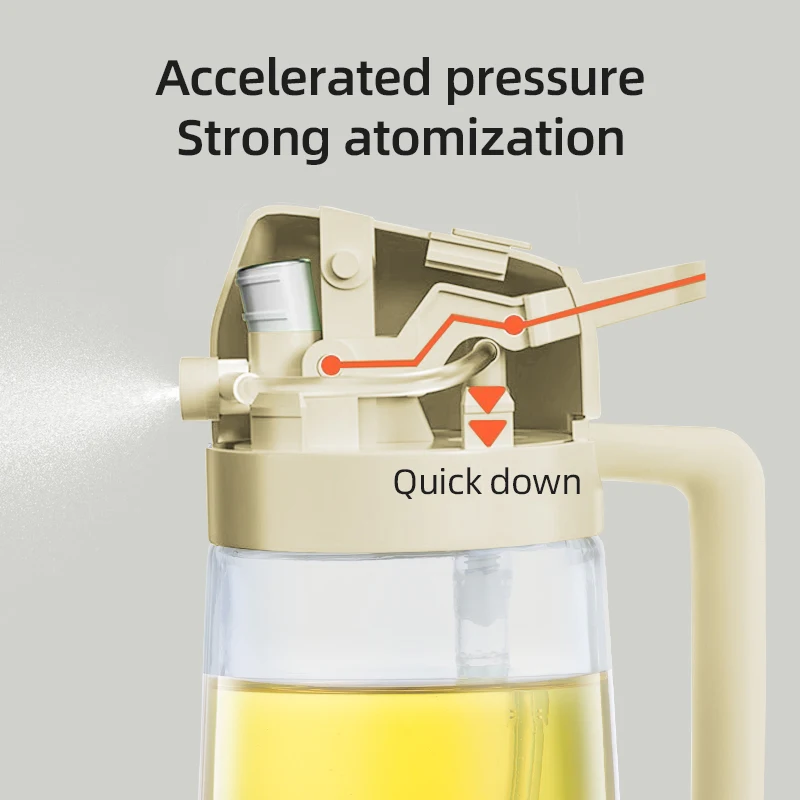 New 470ml Oil Spray Pot 2-in-1 - Commercial Kitchen Sprayer 评论和价格