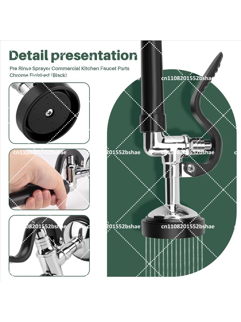 Commercial Kitchen Pre Rinse S - Commercial Kitchen Sprayer 评论和价格