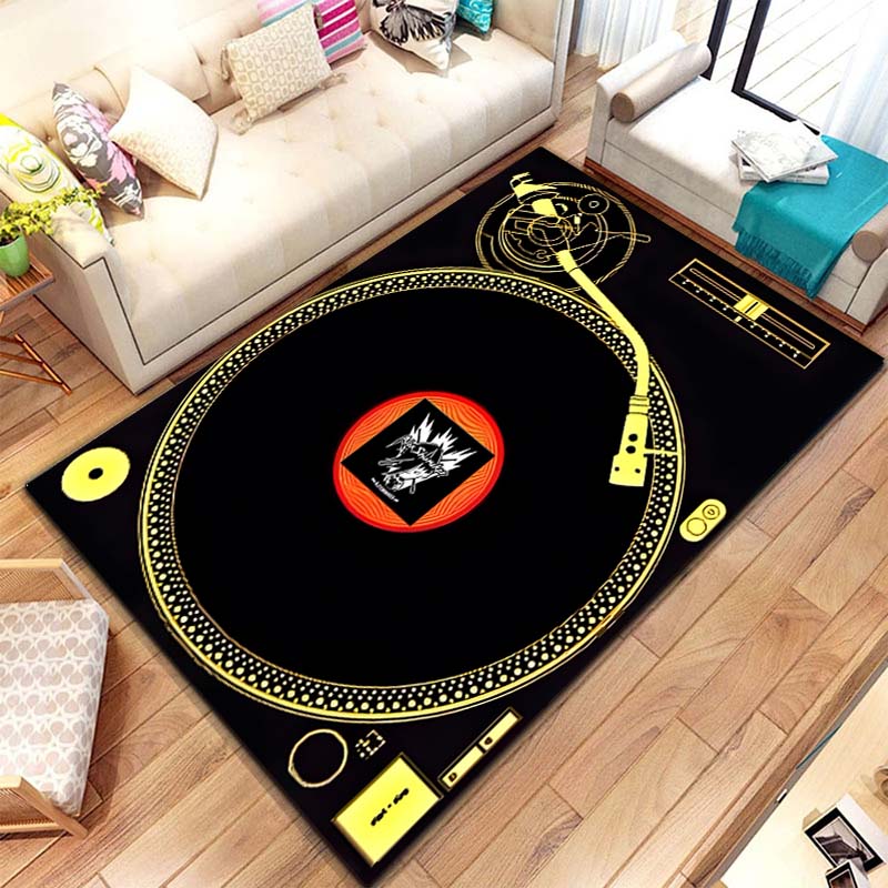 Music Vinyl Disc Player Patter - Commercial Kitchen Vinyl Flooring 评论和价格