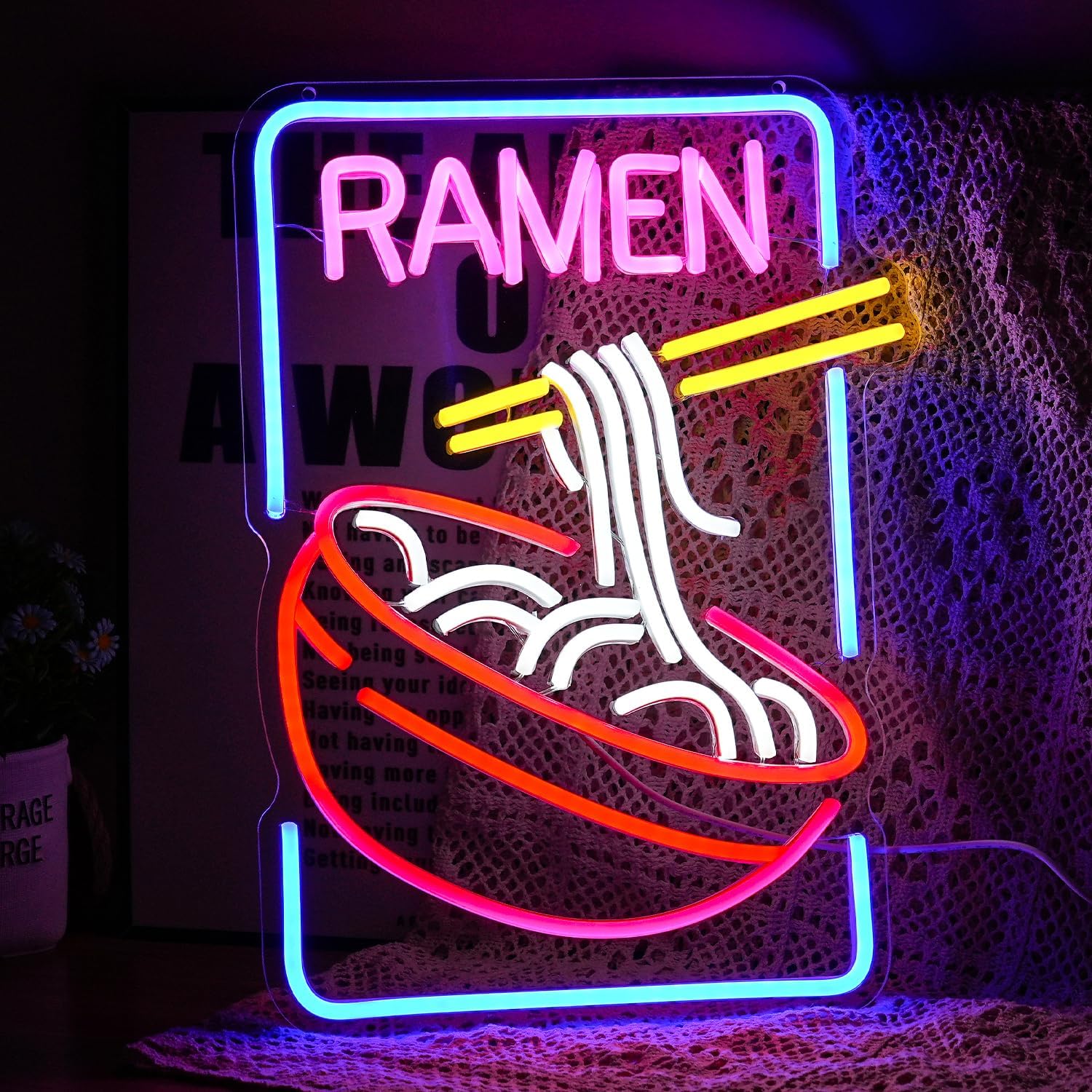 USB Dimmable Ramen Bowl Neon S - Commercial Kitchen Japanese 评论和价格