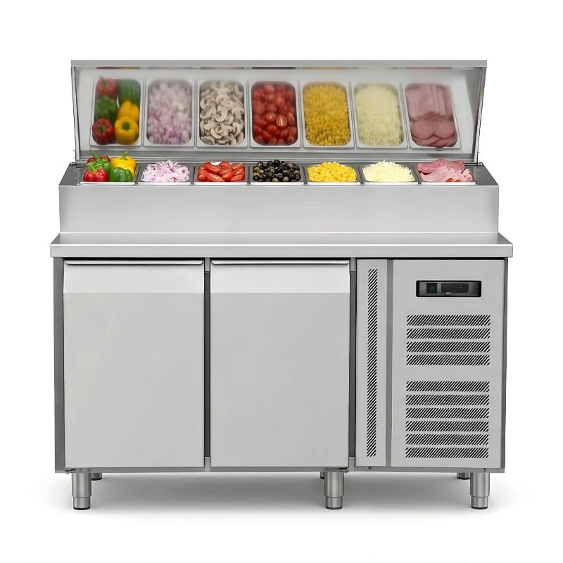 OEM Counter Fridge Sandwich Pr - Commercial Kitchen Table 评论和价格
