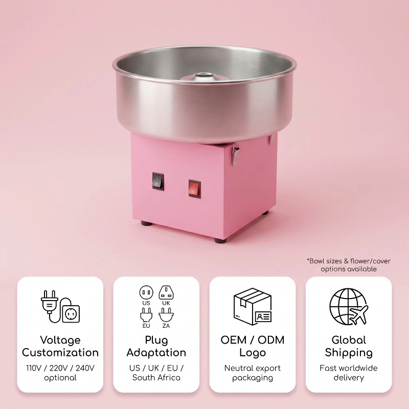 Commercial Electric Cotton Can - Candy Floss Machine Commercial 评论和价格