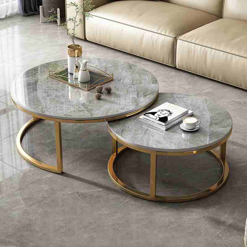 Nordic Luxury Marble Top Coffe - Commercial Kitchen Table 评论和价格