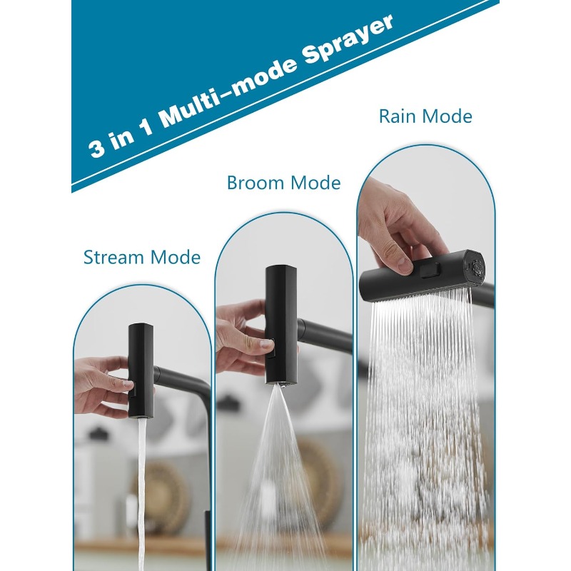 Kitchen Faucets Pull Down Spra - Commercial Kitchen Sprayer 评论和价格