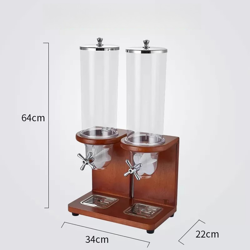 Solid Wood 3-Outlet Cereal Dis - Commercial Kitchen Outlets 评论和价格