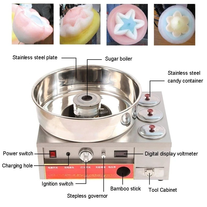 Commercial Stainless Steel Cot - Candy Floss Machine Commercial 评论和价格