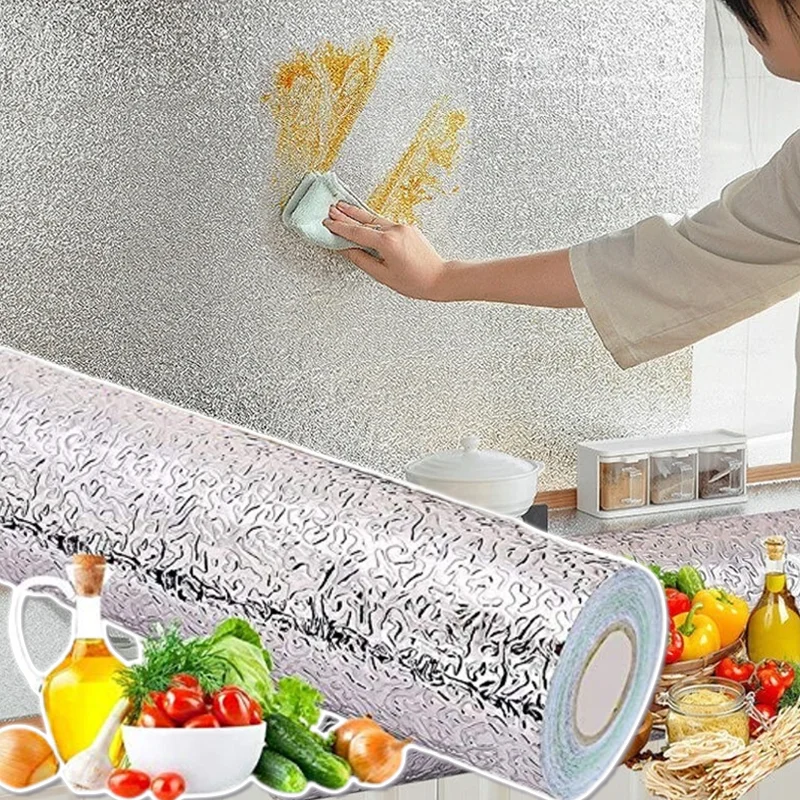 Aluminum Foil Anti Oil Kitchen - Commercial Kitchen Wall 评论和价格