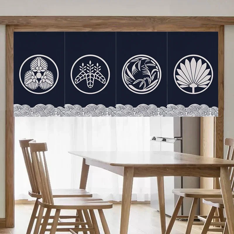 Japanese Short Curtain Decorat - Commercial Kitchen Japanese 评论和价格