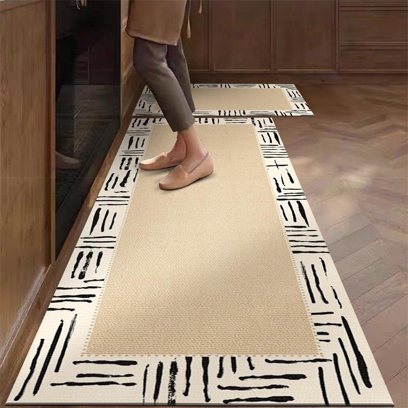 Kitchen Rug Pvc Waterproof Lea - Commercial Kitchen Vinyl Flooring 评论和价格