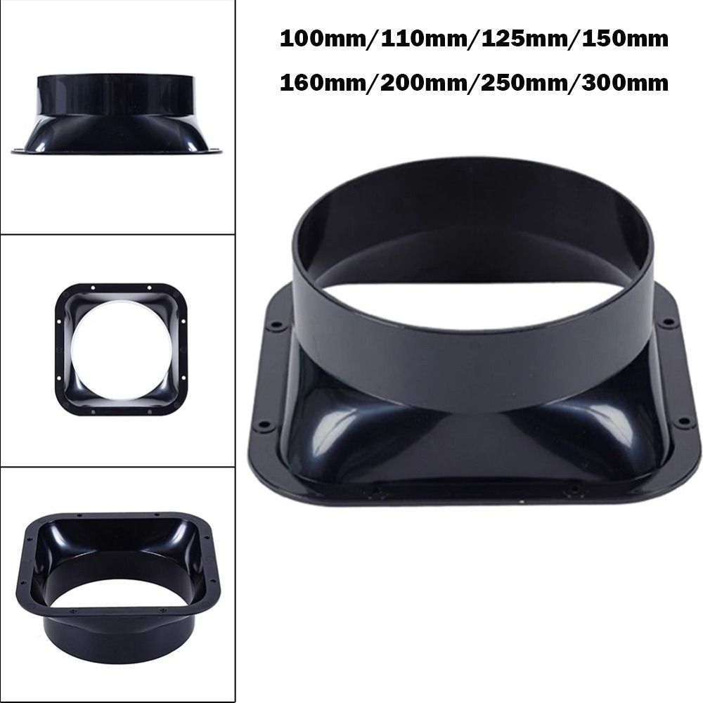 Long Flange Duct Fan Hose Conn - Commercial Kitchen Vent Hood 评论和价格