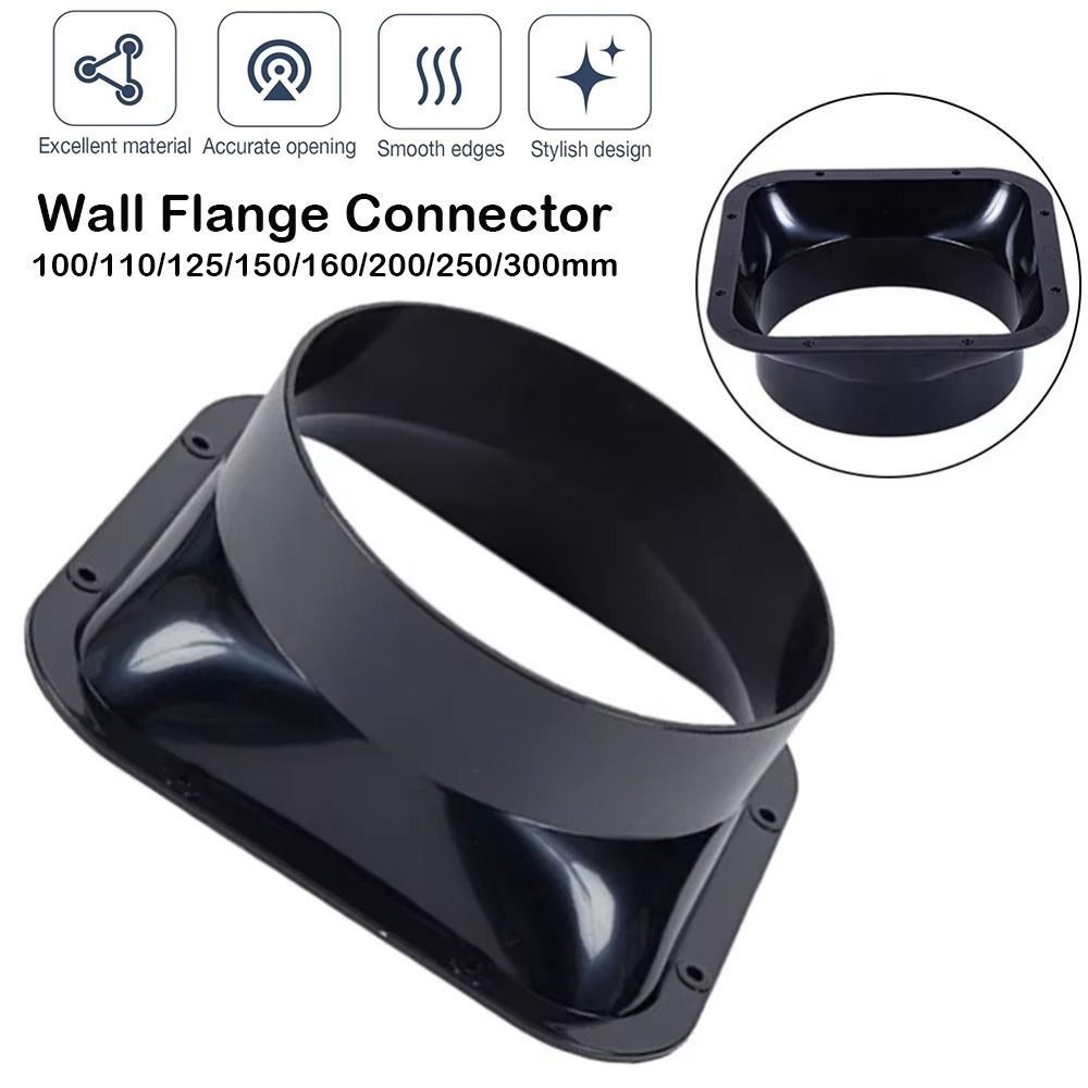 Long Flange Duct Fan Hose Conn - Commercial Kitchen Vent Hood 评论和价格