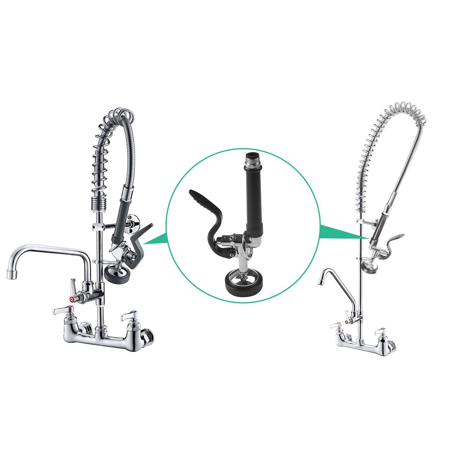 In stock Pre Rinse Sprayer Com - Commercial Kitchen Sprayer 评论和价格