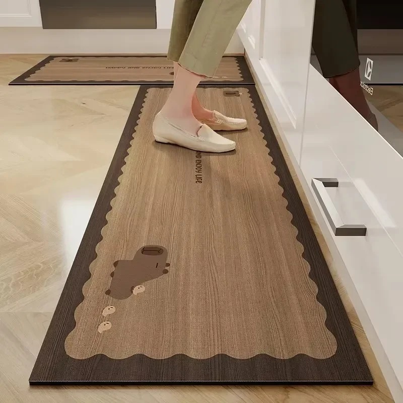 Kitchen Floor Mat Waterproof N - Commercial Kitchen Vinyl Flooring 评论和价格