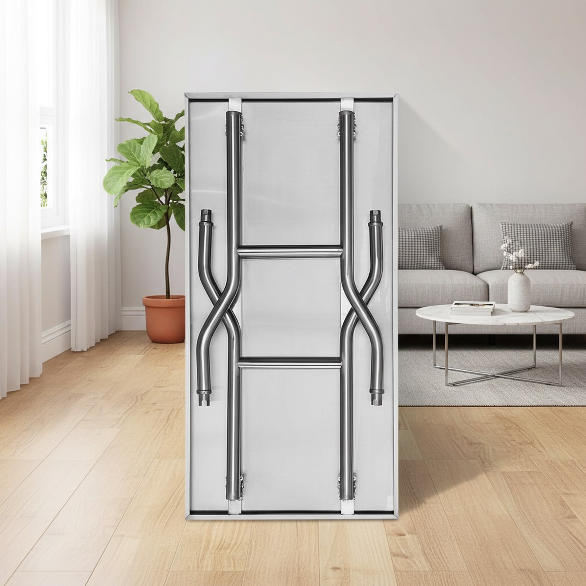 Heavy Duty Stainless Steel Fol - Commercial Kitchen Table 评论和价格
